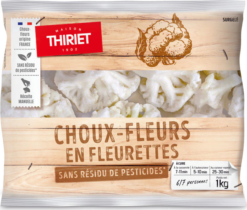 CAULIFLOWER FLORETS 1KG (#126632)
