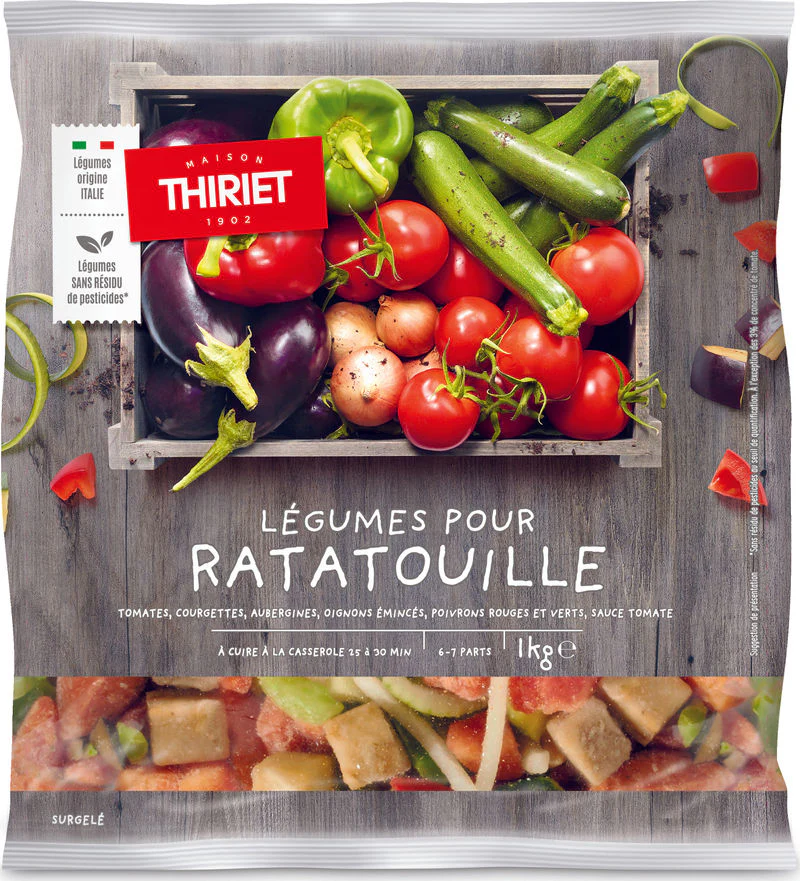 VEGETABLE MIX FOR RATATOUILLE 1KG (#126640)