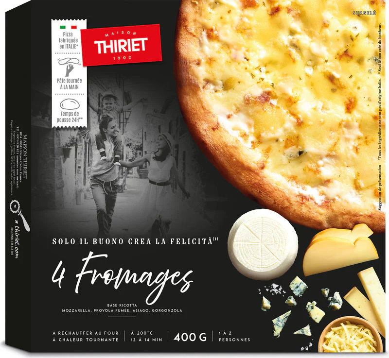 PIZZA 4 CHEESES 400G (#126643)