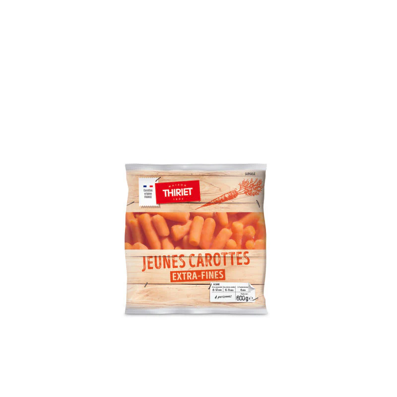 EXTRA FINE BABY CARROTS 600G (#127817)