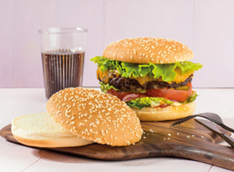 PRE-SLICED HAMBURGER SANDWICH BREAD 2PC (#127963)