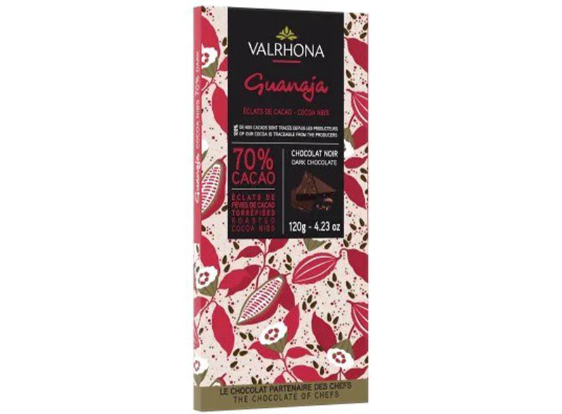 GUANAJA 70% DARK CHOC BAR COCOA BEAN 120G (#127990)