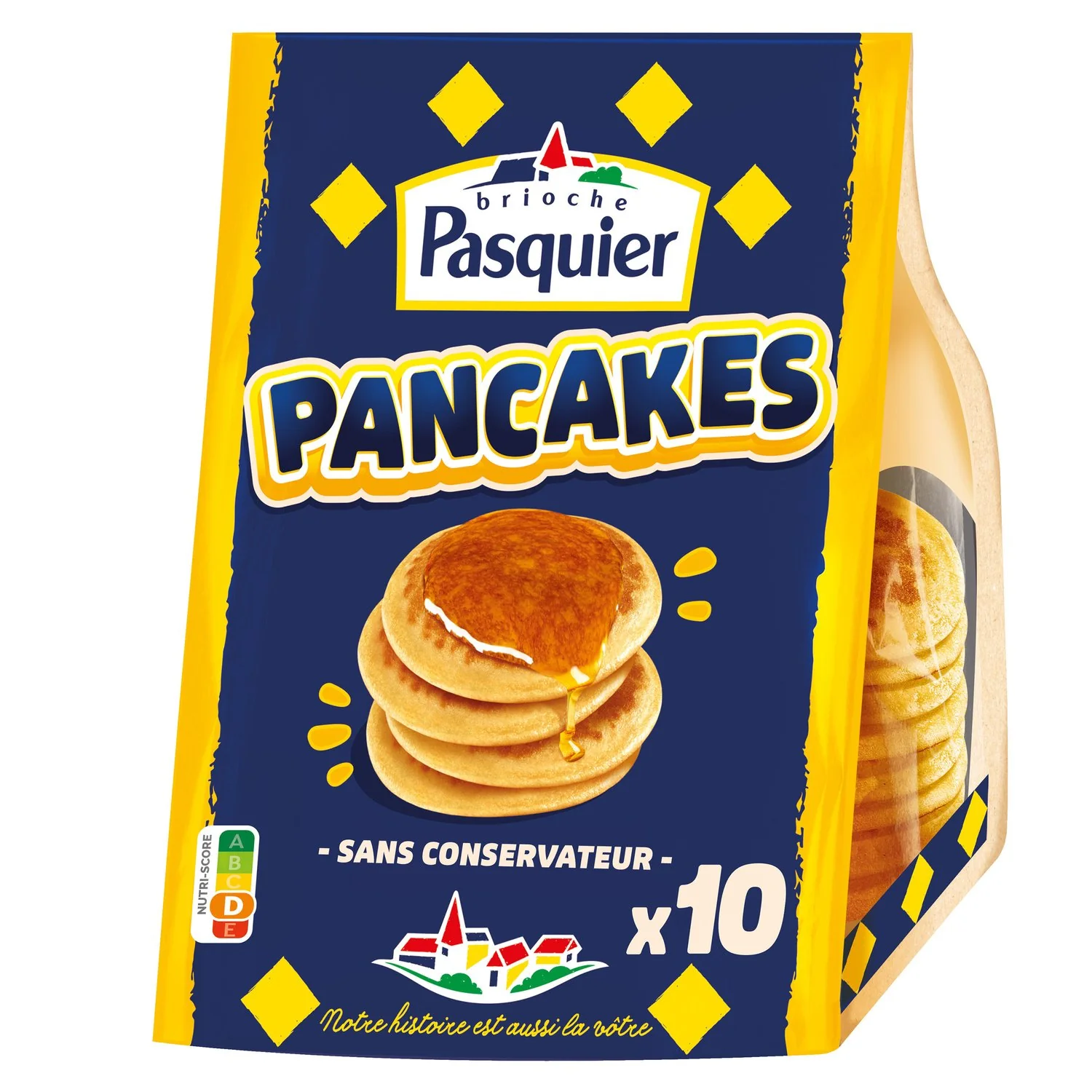 BREAD PANCAKES PLAIN X10 350G (#128203)