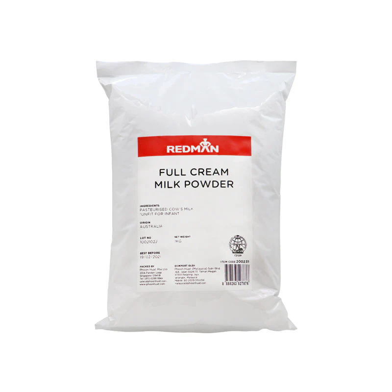 FULL CREAM MILK POWDER 1KG (#200231)
