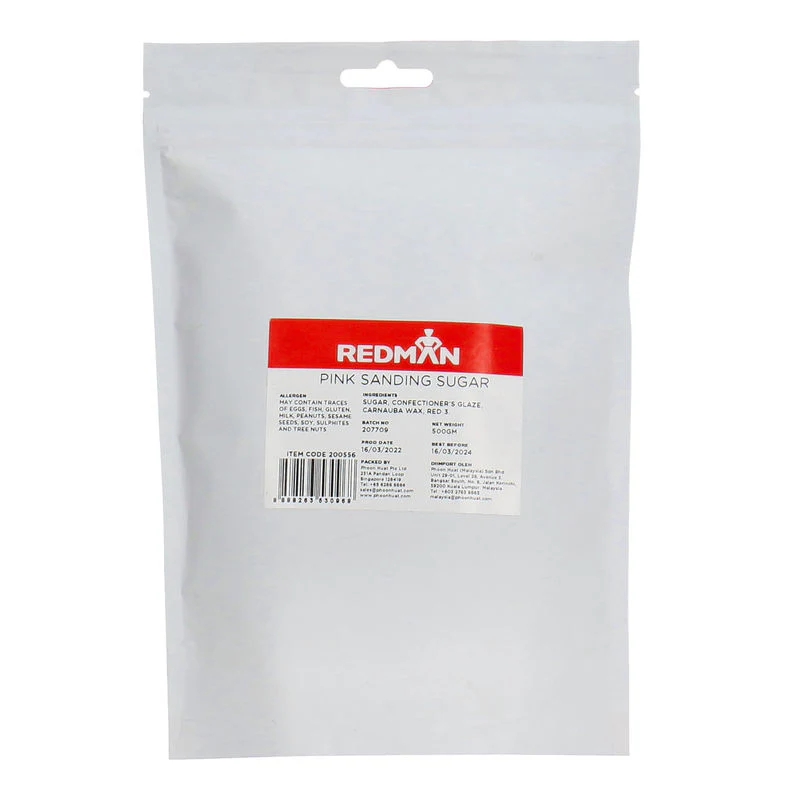 DECOR PINK SANDING SUGAR 500G (#200556) - Image 2