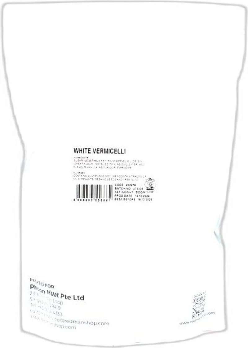 VERMICELLI WHITE 500G (#202279) - Image 2