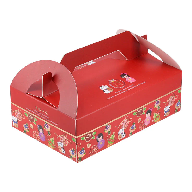 MOONCAKE BOX W TRAY CHINESE 6S 5SET (#202535)
